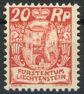 Liechtenstein 1926 Michel Nummer 70 Gefalzt - Gebraucht