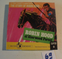 C69 Bande SUPER 8 - Walt Disney - Robin Hood Of Sherwood Forest - Film - Bobine - 35mm -16mm - 9,5+8+S8mm Film Rolls