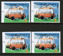 1999 Finland ATM Michel 33, Electric Post Car Fine Used Set. - Automaatzegels [ATM]