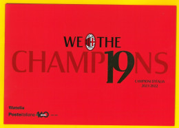 ITALIA 2022 FOLDER MILAN Campione D'Italia - We The Champ19ons - Football - Presentatiepakket