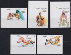 1993.189 CUBA 1993 MNH PUERTO RICO PANAMERICAN GAMES IMPERFORATED PROOF.  - Sin Dentar, Pruebas De Impresión Y Variedades