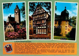 73208710 Lich Hessen Schloss Textor-Haus Marien-Stiftskirche Lich Hessen - Lich