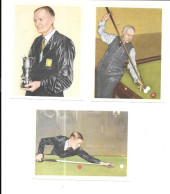 AP93 - IMAGES MARGARINE LEEUWENZEGEL - BILLIARD - KEES DE RUYTER - JAN DOMMERING - PIET VAN DE POL - Billard