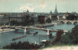 FRANCE - Paris - Vue Prise Sur La Seine - Vue Générale Sur Le Pont  - L L - Animé -  Carte Postale Ancienne - Brücken