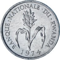 Rwanda, Franc, 1974 - Rwanda