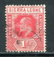 SIERRA LEONE- Y&T N°76- Oblitéré - Sierra Leone (...-1960)