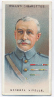 CT 00 - 8 FRANCE, General Robert Georges Nivelle, Allied Army Leader - Old Wills's Cigarettes - 68/35 Mm - Wills