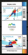 Slovenia 2022 Eslovenia / Winter Olympic Games Beijing MNH Juegos Olímpicos Pekín Olympische Spiele / Ic56  2-17 - Hiver 2022 : Pékin