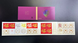 China 2024-1 Lunar New Year Dragon Stamp Booklet（hologram） - Nuevos