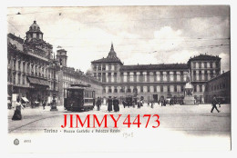 TORINO En 1905 - Piazza Castello E Palazzo Reale ( Piemonte ) Edit. Brunner & Co Como N° 4551 - Plaatsen & Squares