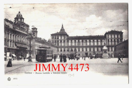 TORINO En 1905 - Piazza Castello E Palazzo Reale ( Piemonte ) Edit. Brunner & Co Como N° 4551 - Places