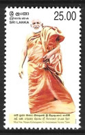 SRI LANKA. N°1454 De 2005. Moine Bouddhiste. - Boeddhisme