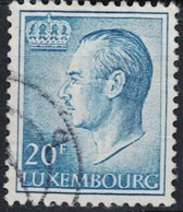 Luxemburg - Großherzog Jean "Typ Büste" (MiNr: 921ya) 1975 - Gest Used Obl - Oblitérés