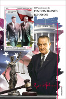 Niger  2023 115 Years Since The Birth Of Lyndon B. Johnson. John F. Kennedy. (350b) OFFICIAL ISSUE - Kennedy (John F.)