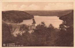 BELGIQUE - La Gileppe - Vue Sur Le Barrage Et Le Lac - Carte Postale Ancienne - Gileppe (Stuwdam)