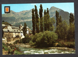 Espagne - N° 1692 - SALLENT DE GALLEGO - Vue Partielle Pont Roman Fleuve "Aguas Limpias" Et Mont De Honciecho - Andere & Zonder Classificatie