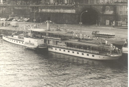 Foto Repro PD Stadt Wehlen, Raddampfer, Elbe, Fahrgastschiff, Dampfschiff - Boten