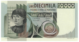 10000 LIRE RITRATTO D'UOMO A MEZZOBUSTO ANDREA DEL CASTAGNO 30/10/1976 SUP - Otros & Sin Clasificación