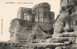 FRANCE - Talmont - L'église Et Brèche Du Rabat - Carte Postale Ancienne - Talmont Saint Hilaire