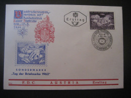 Österreich 1962- Sonderumschlag Tag Der Briefmarke 1962, FDC MiNr. 1127 - Covers & Documents