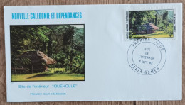 Nouvelle Calédonie - FDC 1983 - YT Aérien N°233 - Site De L'intérieur Oueholle - FDC