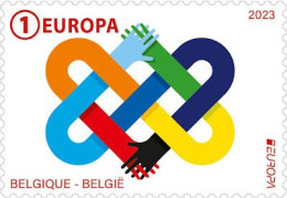 BELGIUM/Belgien/Belgie EUROPA 2023 "Peace, The Highest Value Of Humanity" 1v*** - 2023