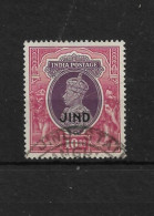 INDIA - JIND 1941 - 1943 10R SG 134 FINE USED Cat £140 - Jhind