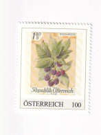 ÖSTERREICH -Heimische OBSTSORTEN Schätze Aus Dem Postarchiv - BROMBEERE - Personalisierte Briefmarke ** Postfrisch - Personalisierte Briefmarken