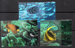 China 1998, Fauna, Fish, Stamps From Miniature Sheet - Gebruikt