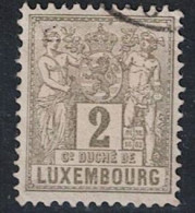 Luxemburg - Allegorische Zeichnung (MiNr: 46a D) 1882 - Gest Used Obl - 1882 Allégorie