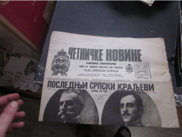 Cetnicke Novine Chetniks Newspaper Milwaukee 1996 Poslednji Srpski Kraljevi - Lingue Scandinave