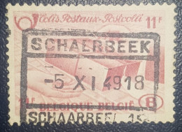 Belgium Railway And Parcel Post Used Stamp Schaereek Cancel - Autres & Non Classés