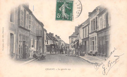 CHARNY (Yonne) - La Grande Rue - Maison Castellier - Précurseur Voyagé 190? (2 Scans) - Charny