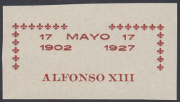 España Spain Variedad 369 (363/72) 1927 Improntas Alfonso XIII - Altri & Non Classificati