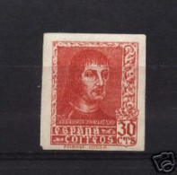 España Spain 844s 1938 Fernando El Católico Sombras - Altri & Non Classificati