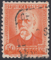 España Spain Variedad 661 1931 - 1932 Error Nicolás Salmeron - Sonstige & Ohne Zuordnung