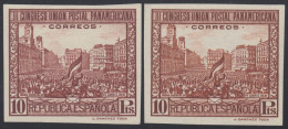 España Spain Variedad 613s/613ccs 1931 SD Y Cambio De Color 170€ - Andere & Zonder Classificatie