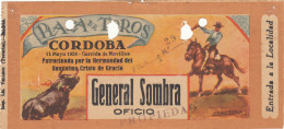 CRBL0108 ENTREDA DE TOROS 1958 CORDOBA - Andere - Oceanië