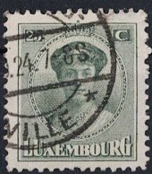 Luxemburg - Großherzogin Charlotte (frontal) (MiNr: 128) 1921 - Gest Used Obl - 1921-27 Charlotte Front Side