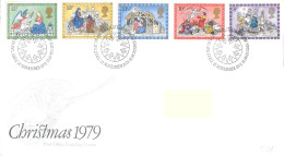 1979 Christmas Addressed FDC Tt - 1971-1980 Decimal Issues