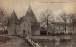 TUFFE   ( SARTHE )   DONJON DU CHATEAU DE CHERONNE - Tuffe