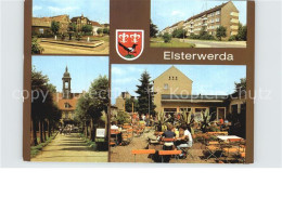 72533991 Elsterwerda Wappenbrunnen Strasse Des Aufbaus Schloss Elsterwerda Eisca - Elsterwerda