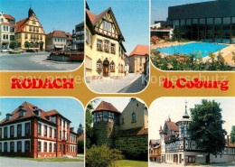 73241197 Rodach Bad Freibad Fachwerk Rodach Bad - Bad Rodach