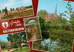73240293 Kaltenkirchen Holstein Kirche Pferde Pflug Kaltenkirchen Holstein - Kaltenkirchen