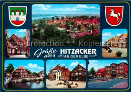 73238539 Hitzacker Elbe Panorama Stadtansichten  Hitzacker Elbe - Hitzacker