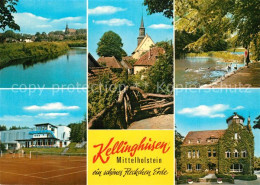 73235110 Kellinghusen Kirche Tennisplatz  Kellinghusen - Kellinghusen