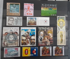 SLOVAKIA 2010 Lot Of Used Stamps - Used Stamps