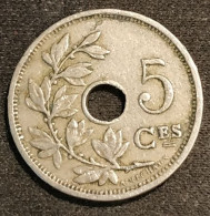 BELGIQUE - BELGIUM - 5 CENTIMES 1920 - Légende FR - Albert Ier - Type Michaux - KM 66 - 5 Centimes