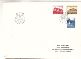 Norvège - Lettre De 1977 - Oblit Oslo - Phares - - Storia Postale