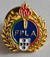FPLA Federação Portuguesa De Lutas Amadoras  Portugal Wrestling Federation Association Union PINS A10/7 - Lutte